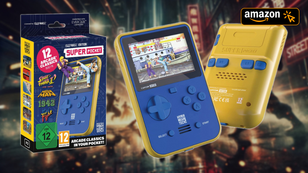Retro-Feeling für die Hosentasche: Capcoms GameBoy-Alternative & Spiele im Angebot