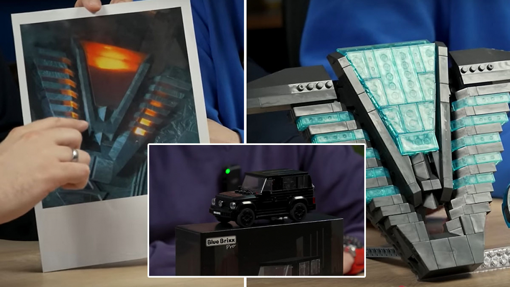 Lego-Rivale Bluebrixx: Begründet "Fehler" in neuem Stargate-Set, Brabus-Lizenz gesichert