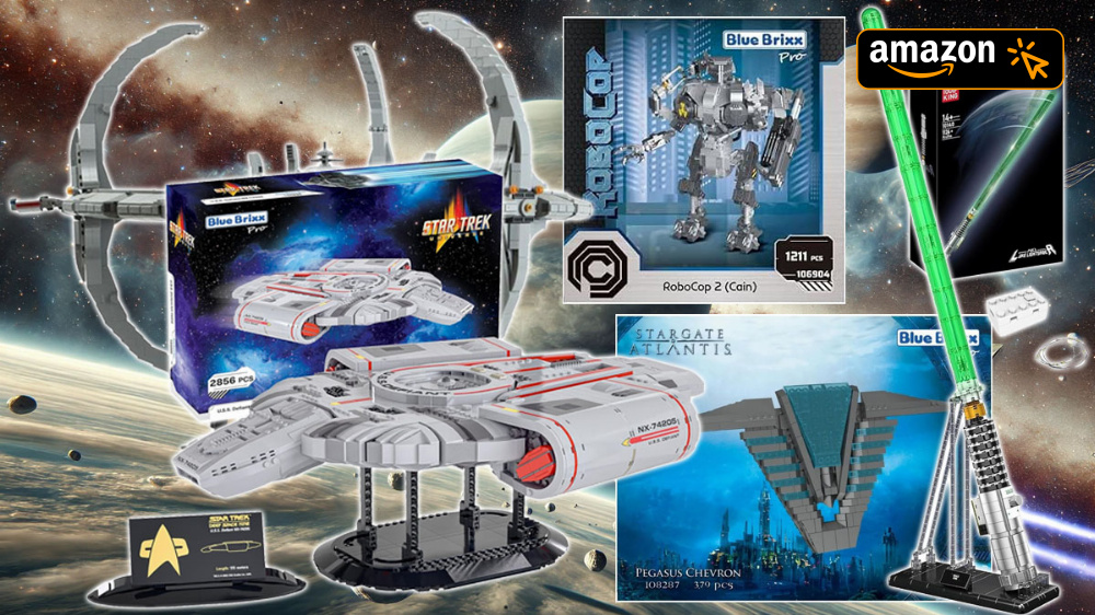 Lego ist raus: Vergriffenes Star Trek lagernd, Stargate- & Robocop-Sets da, Lichtschwert-Deal