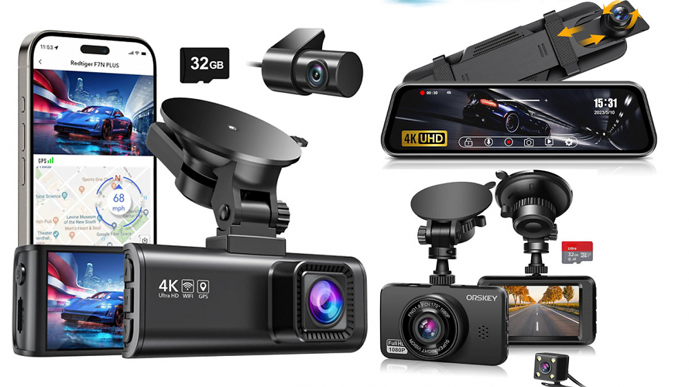 In Deutschland erlaubt - bei Amazon gerade billiger: Dashcams ab 33€ - Autokameras mit Nachtsicht, Parküberwachung & Co.