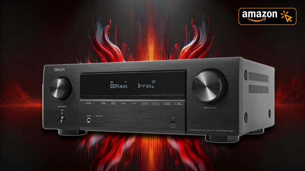 Heimkino zum Bestpreis: 31 % Rabatt auf Denon 7.2-Kanal AV-Receiver - 8K Video, Dolby Atmos & mehr (Deal)