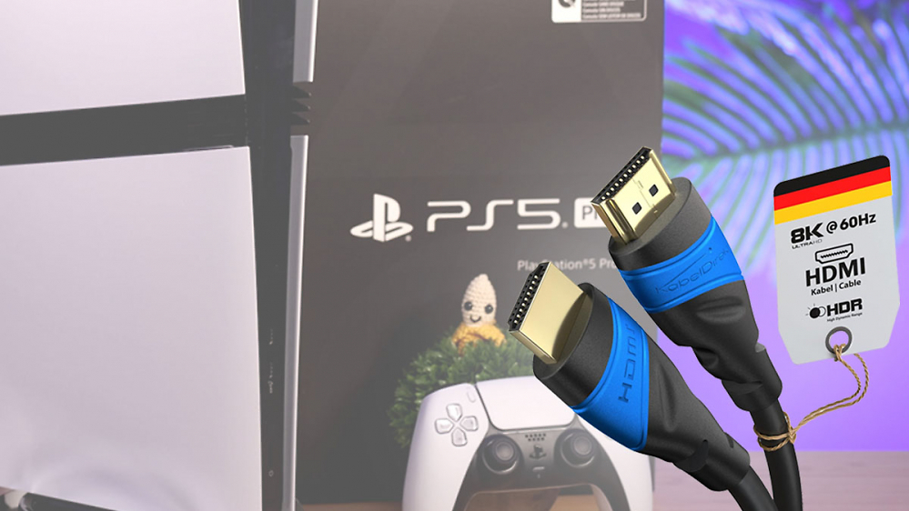 Da lacht die PS5 (Pro): Amazon haut HDMI-Kabel mit 4K 120 Hz (8K 60 Hz) für 7€ raus