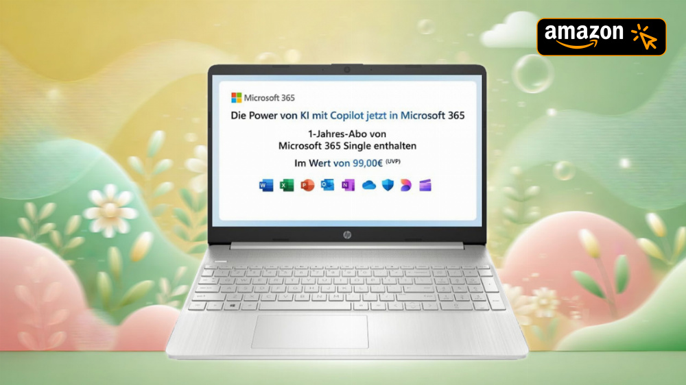 Amazon haut HP zum Frühling raus: Dieses Windows-Laptop kostet keine 230 Euro (Deal)