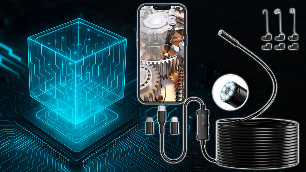 Ideal für Hardware-Bastler: Keine 19 Euro kostet Platz 1 Inspektionskamera für iOS und Android
