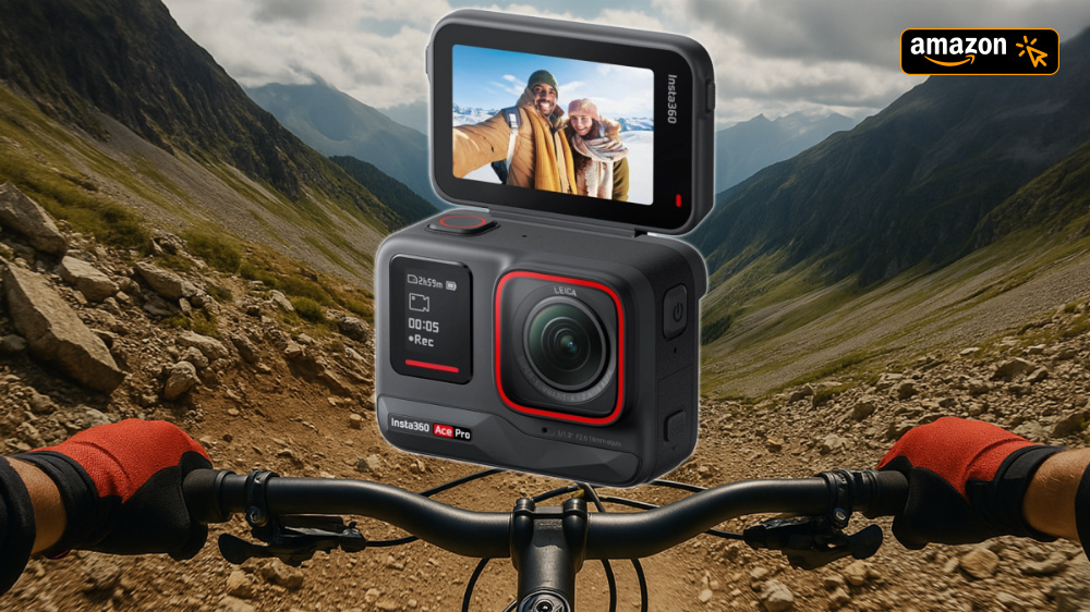 GoPro-Killer mit Leica-Objektiv: Insta360 Ace Pro stürzt auf Bestpreis - 4K120fps, KI & Flip-Display