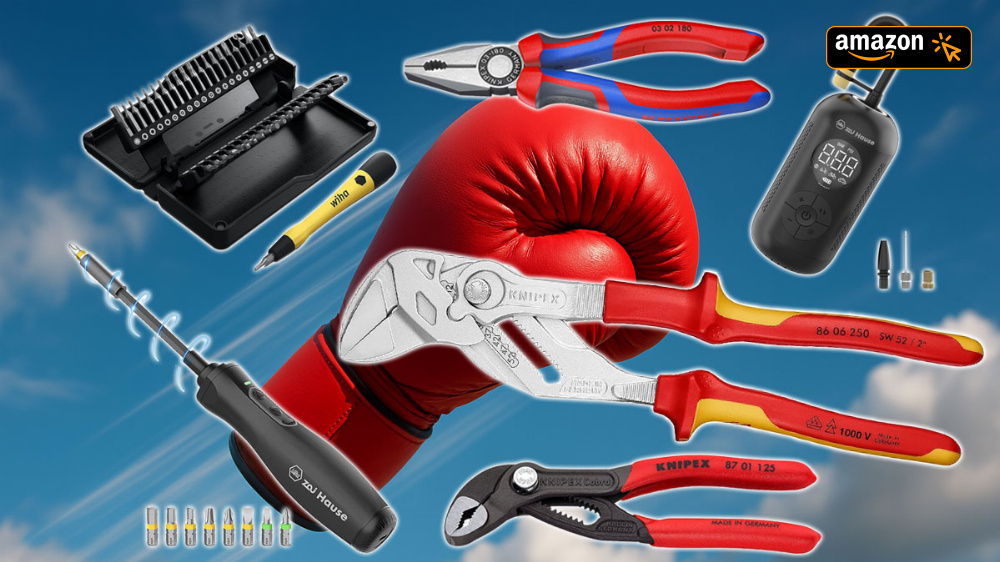 Deal | Amazon boxt raus: Vergriffenen Knipex Zangenschlüssel VDE, Wiha PC-Bits, Cobra uvm.