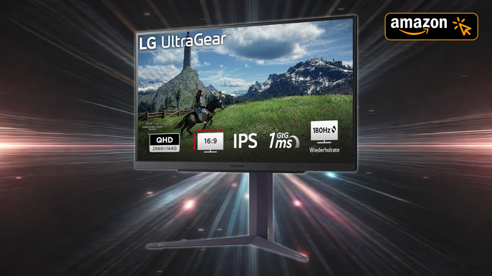 Ultrascharfer Tiefstpreis lässt OLED neidisch werden: Gaming-Monitor von LG mit 180 Hz und QHD