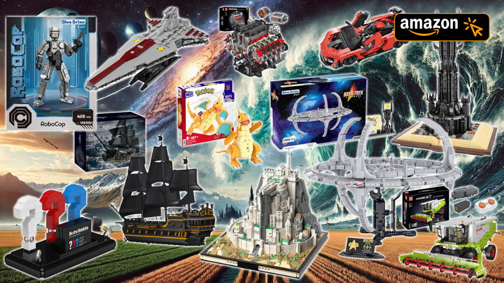 Chinas Rabattbreitseite Richtung Lego: Vom Meer, aus Gondor, dem All und vom Acker (Deal)