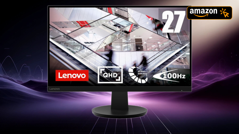 Wird tausendfach bestellt: Lenovo 27 Zoll QHD-Monitor (2560 x 1440) für nur 130,99 Euro sichern!