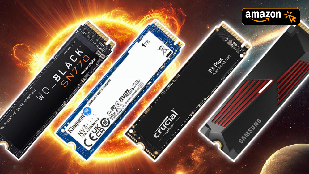 Kampfpreise für SSDs bis 8 TB: Kingston NV3 & Co. unter den Amazon Frühlingsangeboten