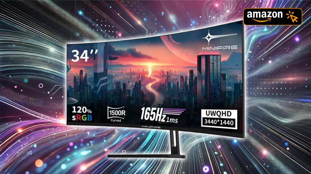 Eskalation bei Amazon: Versandhändler wirf Top-Gaming-Monitor mit 34 Zoll, UWQHD, 165 Hz und 1 ms zum Sparpreis raus