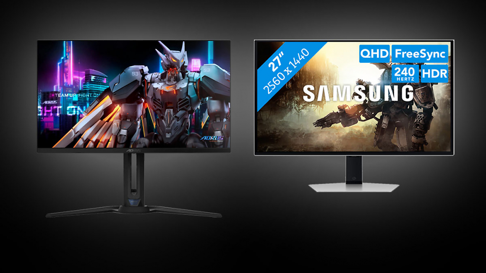 E-Sportler frohlocken: OLED-Gaming-Monitore mit 240 Hz von Samsung und Gigabyte gerade extrem billig (Deal)