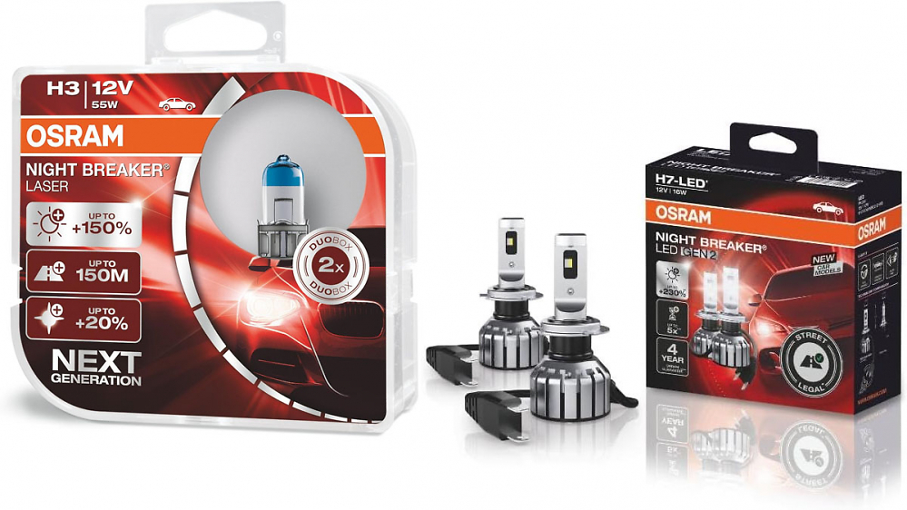 Kauft gefühlt gerade jeder: Amazon wirft Osram Night Breaker ab 16,99€ raus - bis zu 330% mehr Licht und erhöhte Sicherheit