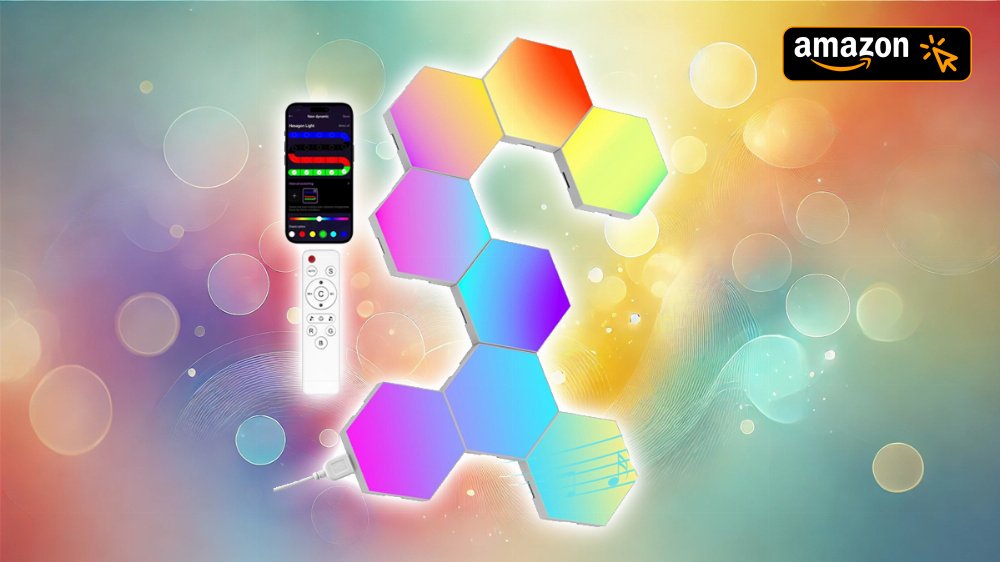 Hat Nanoleaf ausgedient? Smarte Wandleuchten im Set jetzt für keine 3 Euro pro Stück mitnehmen (Update)