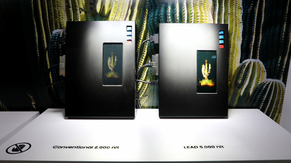 Besonders hell: Samsung zeigt OLED-Display mit 5.000 cd/m² - und höherer Effizienz