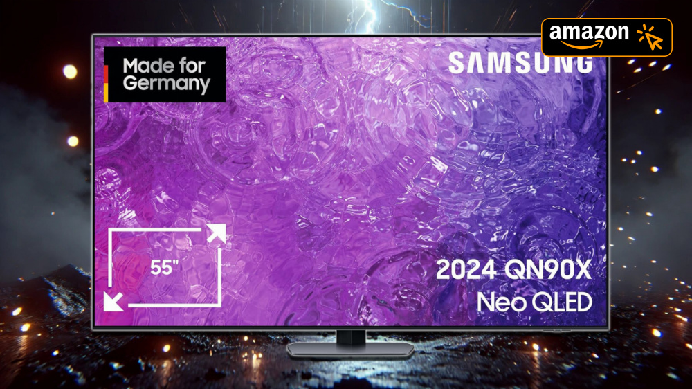 Kein Preisfehler! Amazon feuert Samsung QLED-TV mit 43 % Rabatt raus - 4K, Dolby Atmos, 55-Zoll & mehr