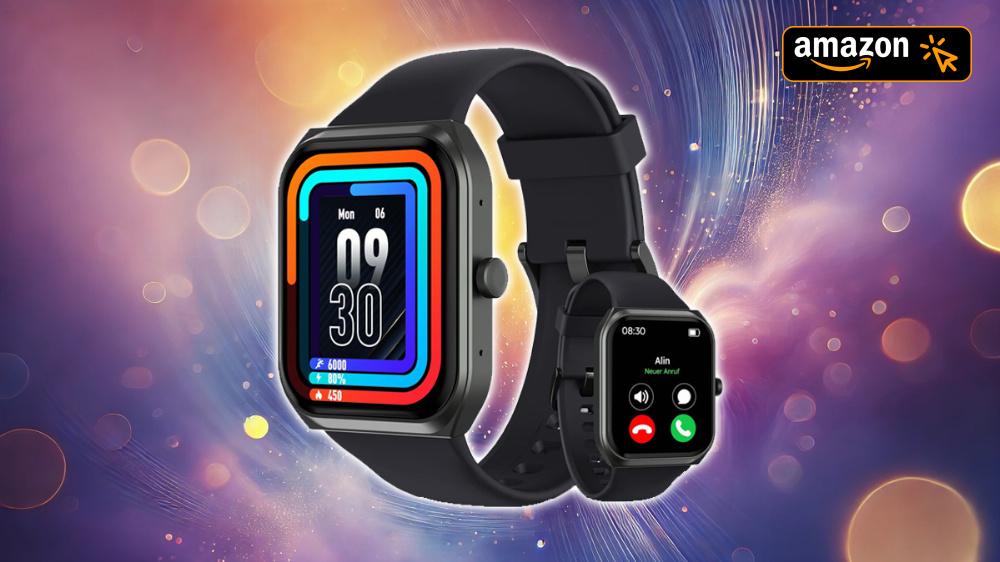 Deal: Smartwatch mit Telefonfunktion bei Amazon auf 10 Euro reduziert