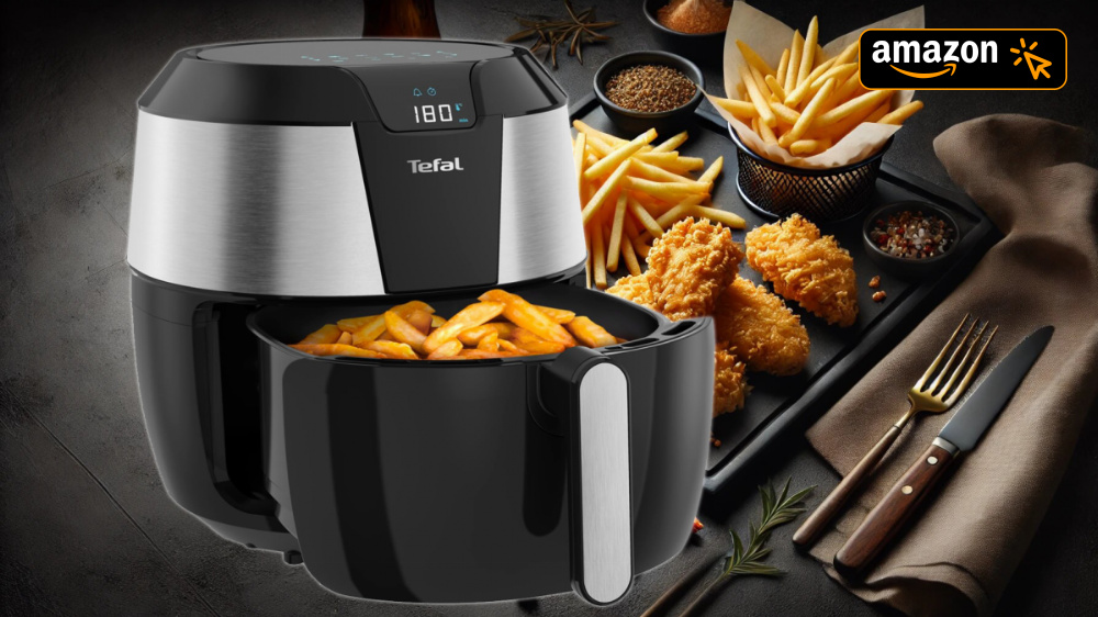 Ninja kann einpacken: Dank 34 % Rabatt kostet die Tefal XXL-Heißluftfritteuse nur 94,90 Euro