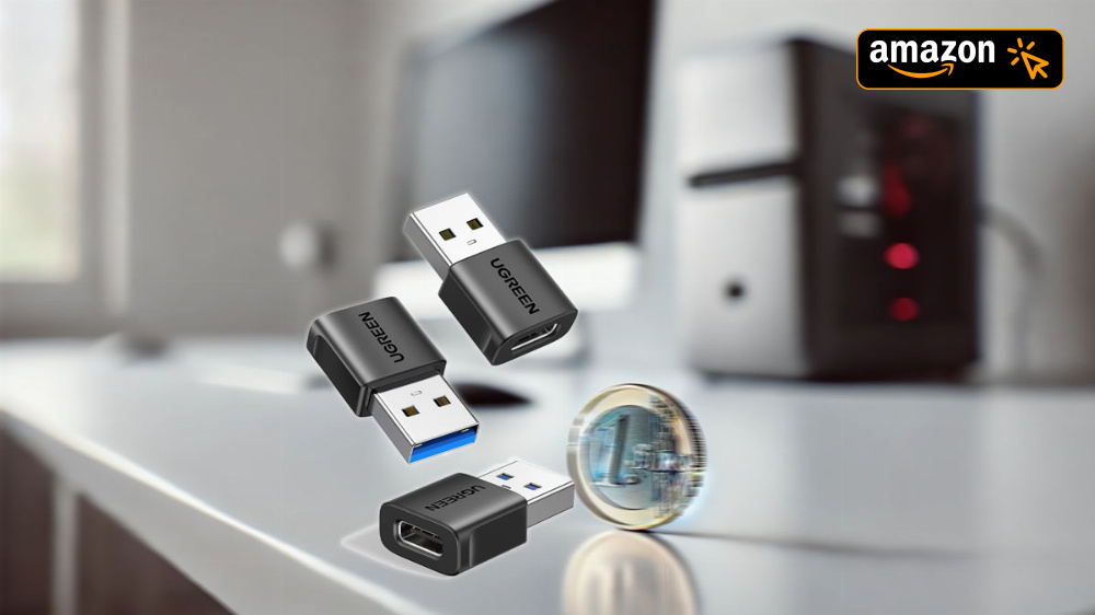 Unverzichtbarer Deal? USB-C für jeden PC und dabei kleiner als 1-Euro-Münze