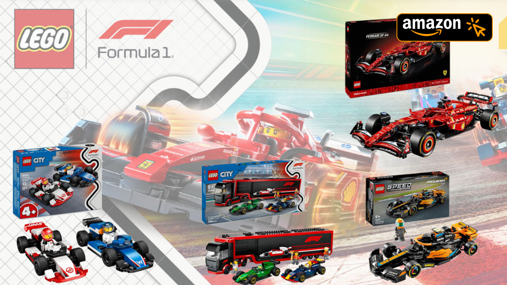 Deal I Amazon kickt Lego F1 günstiger raus - Ferrari, McLaren, Mercedes & Co. ab 7,99€