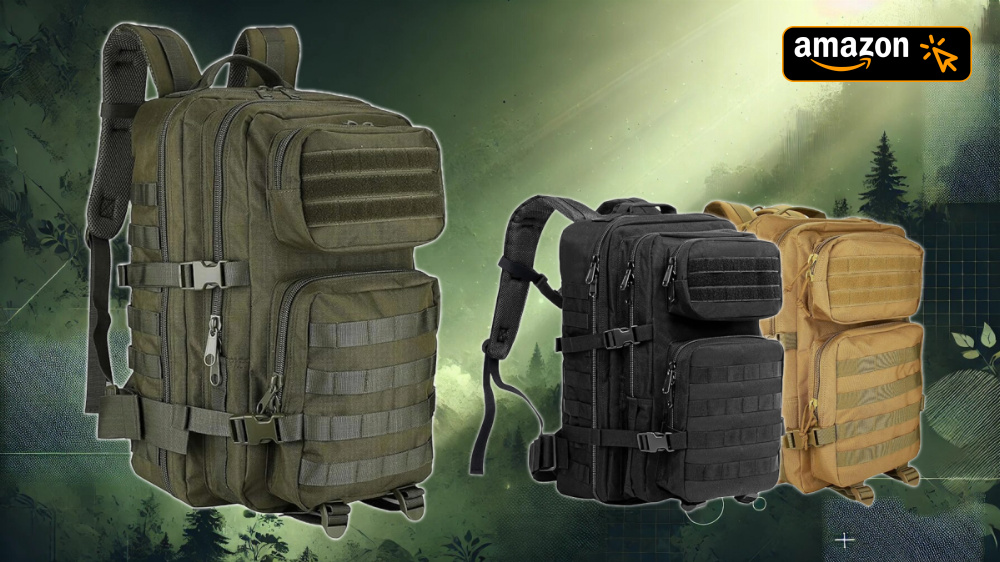 Deal: Taktischer Rucksack mit Molle-System & 40L Stauraum - jetzt für 33,99 € im Angebot
