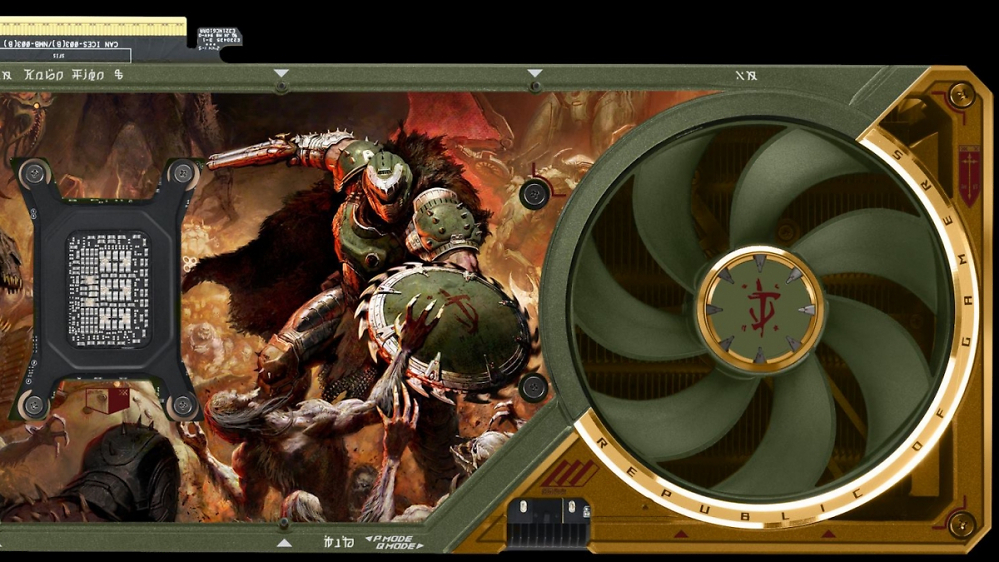 Asus ROG Astral Geforce RTX 5080 als limitierte Doom-Edition