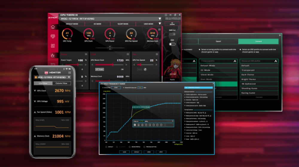 RTX 5000: Asus GPU Tweak III warnt bei Überlastung des Stromsteckers