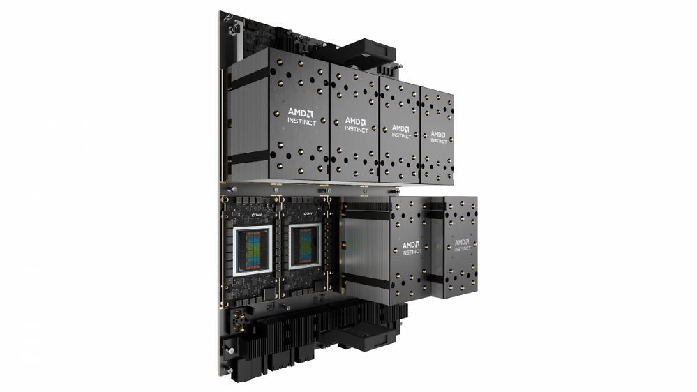 CDNA 4 und 288 GiByte HBM3e: AMDs zeigt KI-Monster im Juni