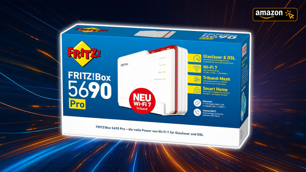 Deal: Fritz!Box 5690 Pro mit Wifi 7 war noch nie günstiger - fit für DSL und Glasfaser