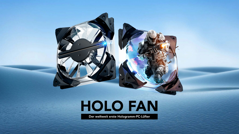 Hologramm-Lüfter sollen RGB-Lüfter alt aussehen lassen