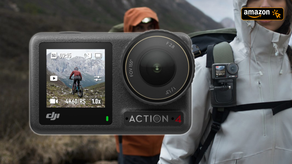 Wie lange noch? Amazon senkt DJI Osmo Action 4 mit 4K/120fps und 1/1,3"-Sensor auf Bestpreis