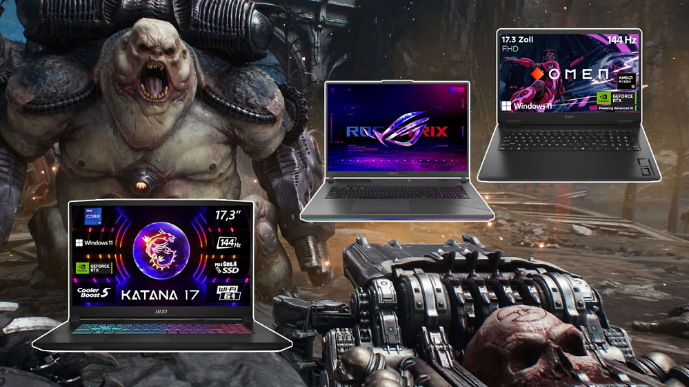 Amazon Oster-Deals für Gaming-Laptops: MSI, Asus, HP bis zu 500€ günstiger