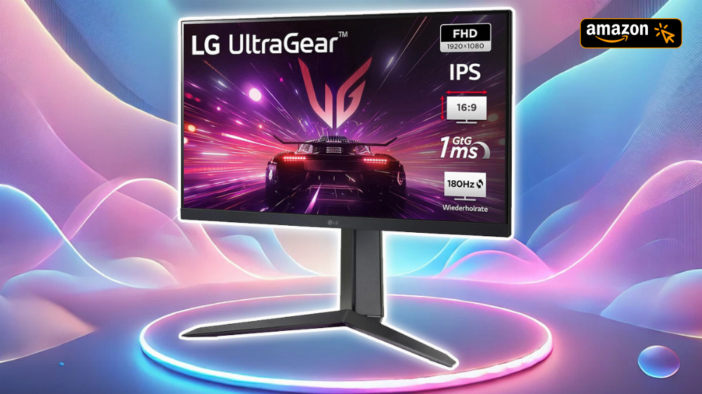 Deal: Kein Aprilscherz! Amazon drückt LG IPS-Monitor mit 180 Hz, G-Sync unter 100 Euro