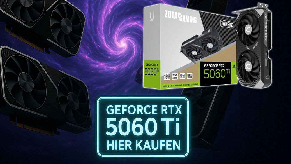 5060 Ti kaufen: Ab UVP lagernd, aber längst nicht alle Customs - Verfügbarkeits-Update Tag 2