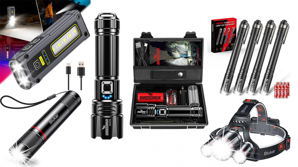 Leuchtende Amazon-Deals: Taschenlampen und Stirnlampen ab 0,53€ - Shadowhawk mit Doppel-Rabatt