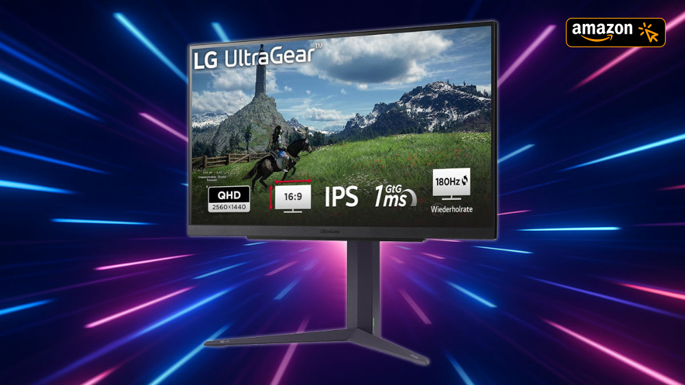 Tiefstpreis-Rutsch bei Amazon | Gaming-Monitor von LG mit QHD, 32 Zoll und 180 Hz