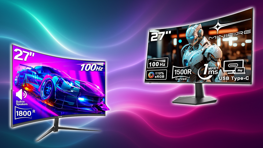 Deal: Zwei Curved-Modelle mit 27 Zoll bei Amazon für deutlich unter 120 Euro im Angebot