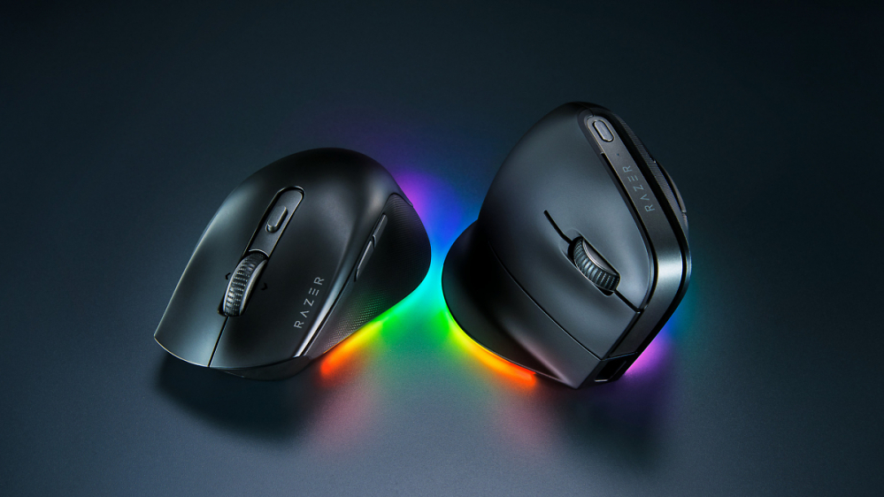 Ungewöhnlich: Razer bringt erstmals eine vertikale Gaming-Maus - für mehr Ergonomie