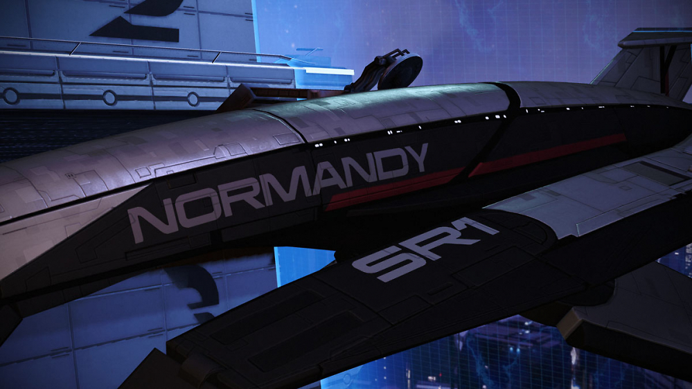 Kein Mass Effect 5, kein Lego: Modell der SSV Normandy aus Klemmbausteinen im Anmarsch