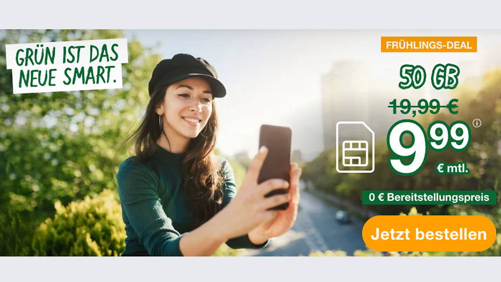 Aprilscherz? 10 GB Allnet-Flat im 5G-Netz für 4,99€ - 50 GB kosten nur 9,99€ - Bereitstellung gratis