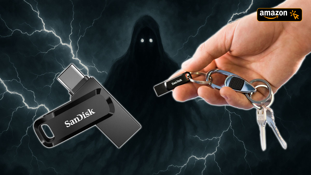 Deal, klar unter Vergleichspreis: Kleiner 1-TB-Stick mit USB-C und -A von Sandisk bei Amazon