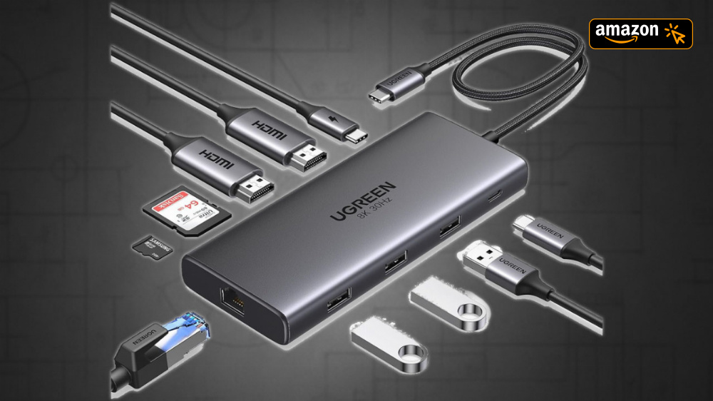 Tiefstpreis-Deal | USB-C, HDMI, LAN und mehr Ports bei beliebter 10-in-1-USB-C-Dock