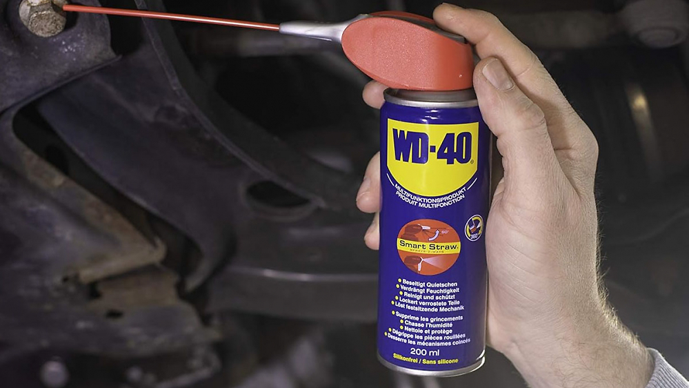 Verdrängt, löst, schützt: WD-40 ist billig, in der Technik vielfältig einsetzbar und Megaseller