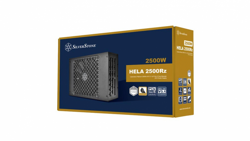 Silverstone Hela 2500Rz: Satte 2.500 Watt können vier Geforce RTX 5080 versorgen