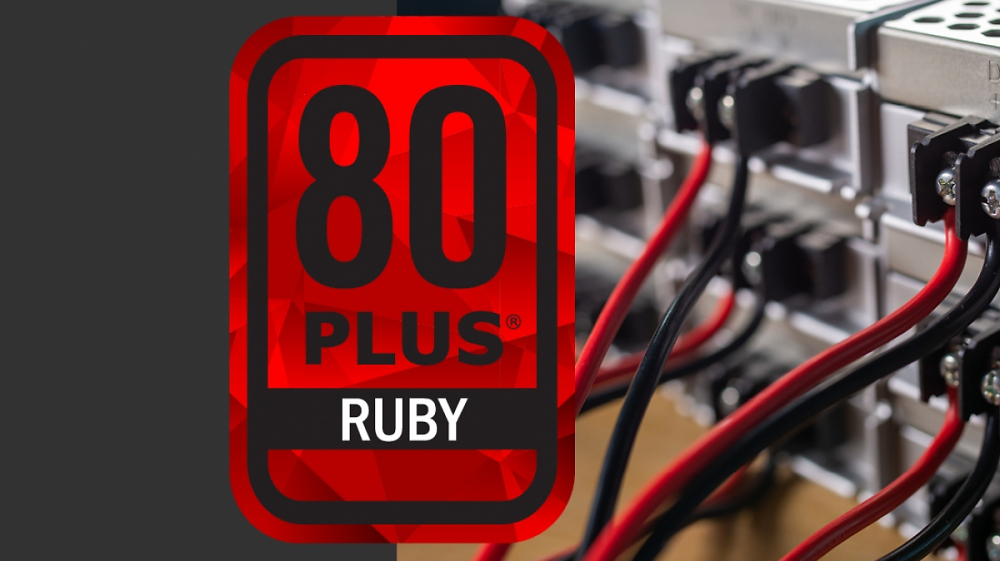 80 Plus Ruby: Rubinrotes Effizienzsiegel für Computer-Netzteile vorgestellt