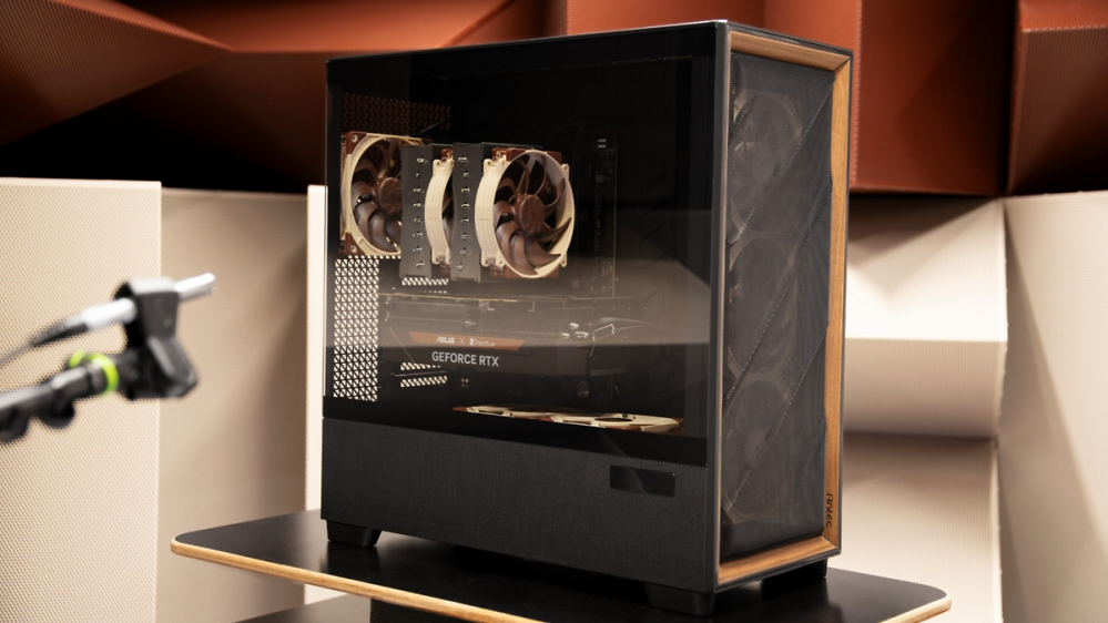 Antec Flux Pro Noctua Edition: Mesh, Holz und leiser G2-Lüfter