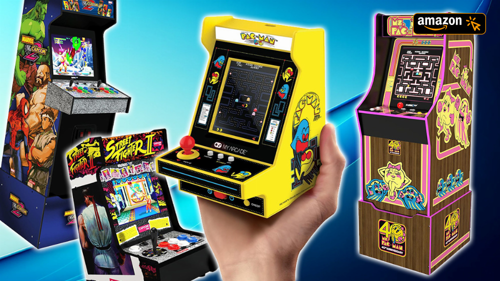 Waka waka zum Bestpreis: Pac-Man Mini-Arcade-Kabinett unter 35 € bei Amazon
