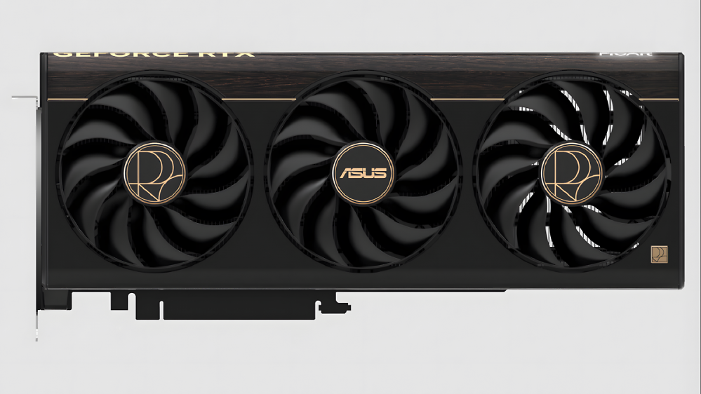 Asus Proart Geforce RTX 5080 mit SSD und GPU-Rotation