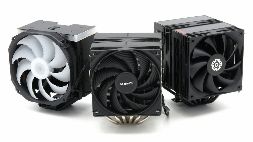  Viermal Budget im Test: Günstige CPU-Kühler von Be Quiet und Co. mit Power?