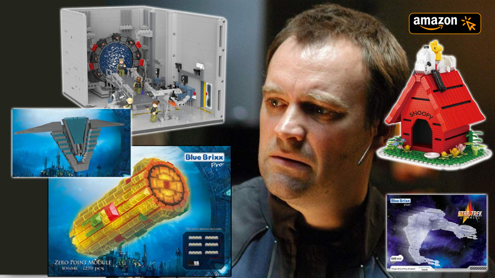 Befristeter Deal: Lego-Rivale haut Stargate-Sets mit LEDs & Mini-Figuren plus Bird of Prey raus